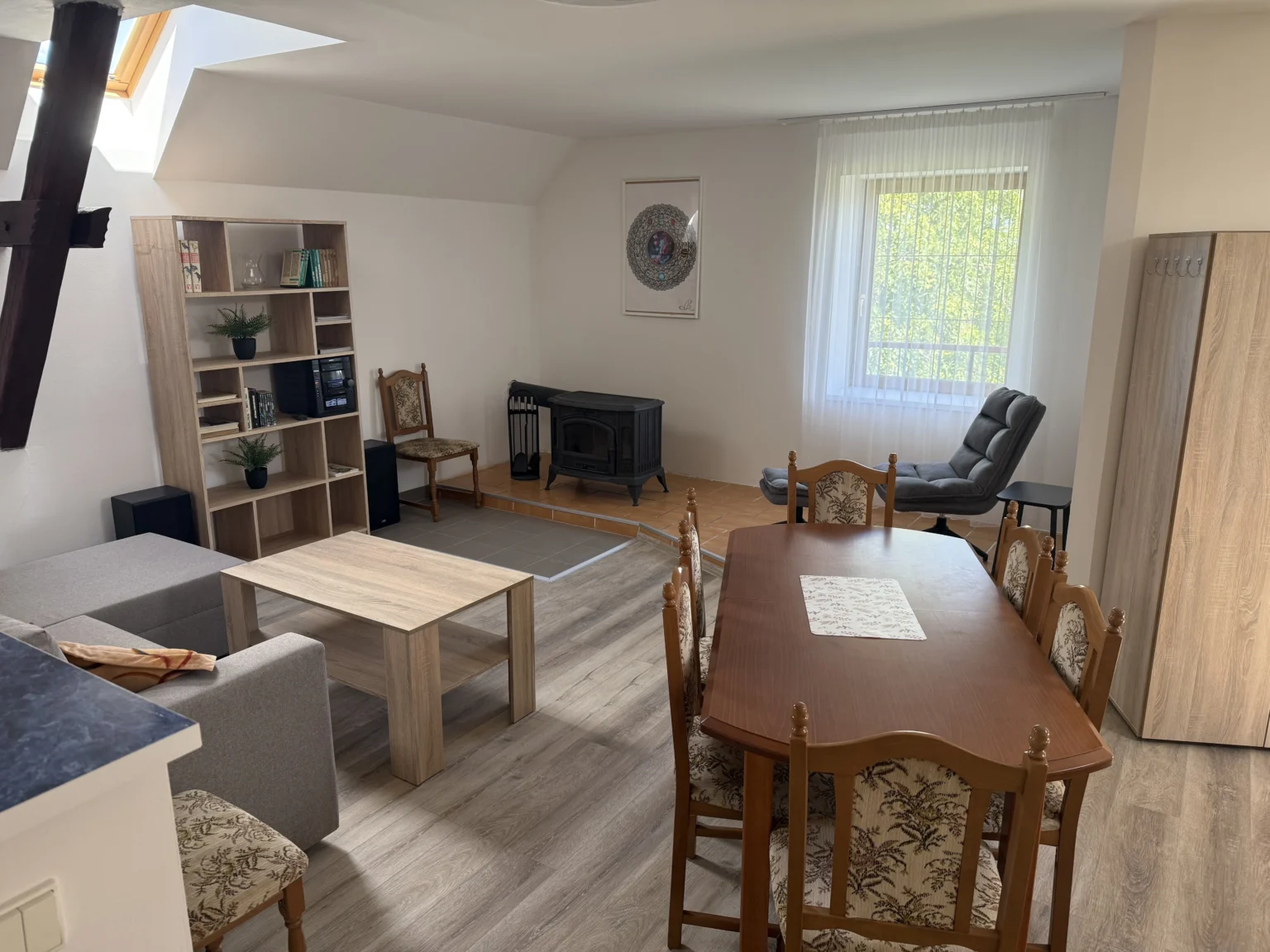 Apartmán Radostovice obývací pokoj 04 orig