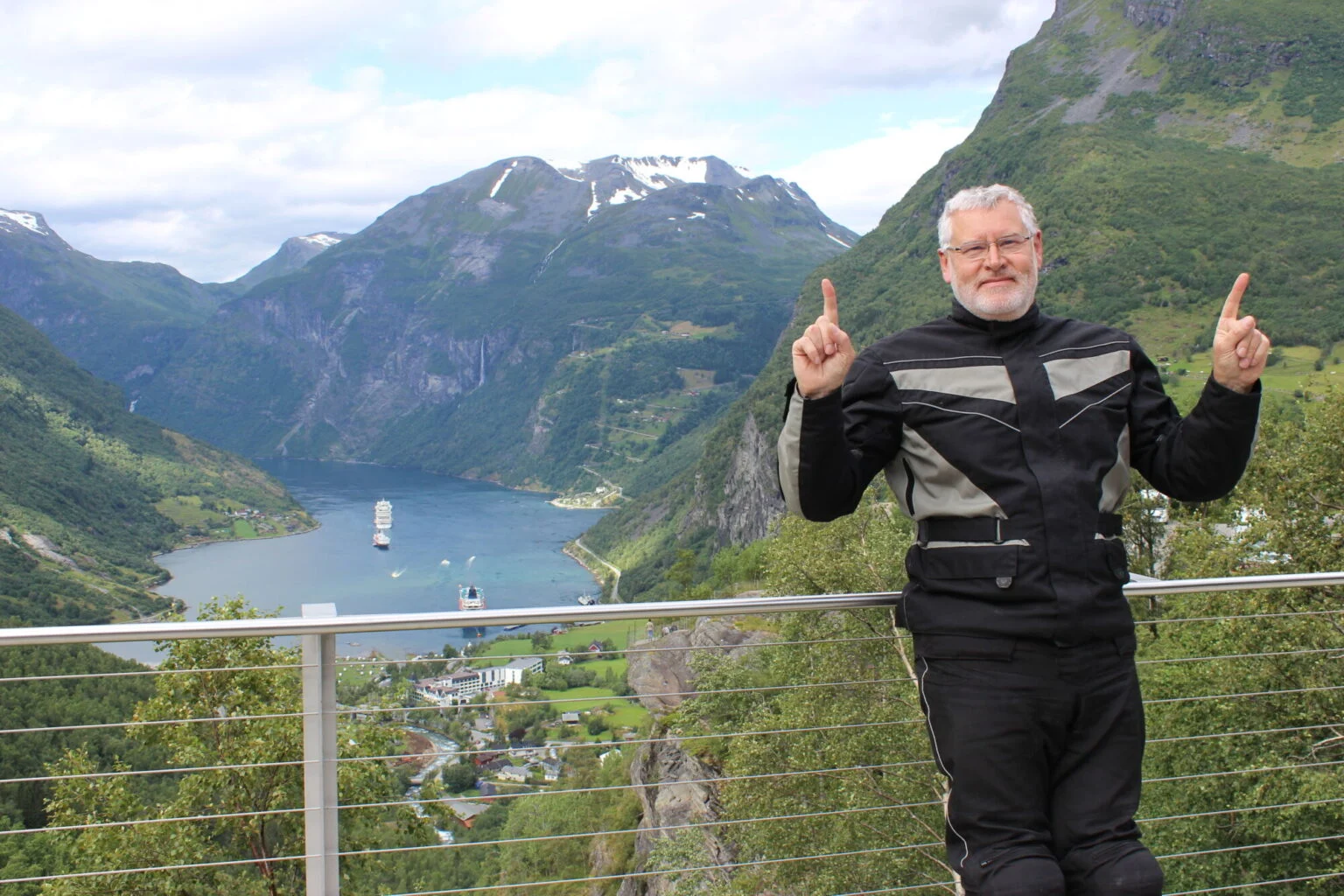fjordy na motorce